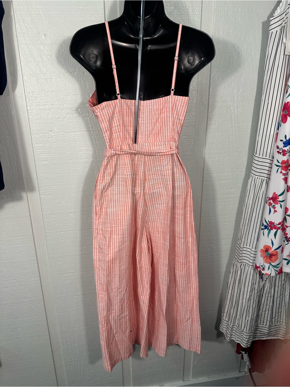 Gianni Bini Spaghetti Strap Pantsuit Size Zero EUC - Picture 4 of 6